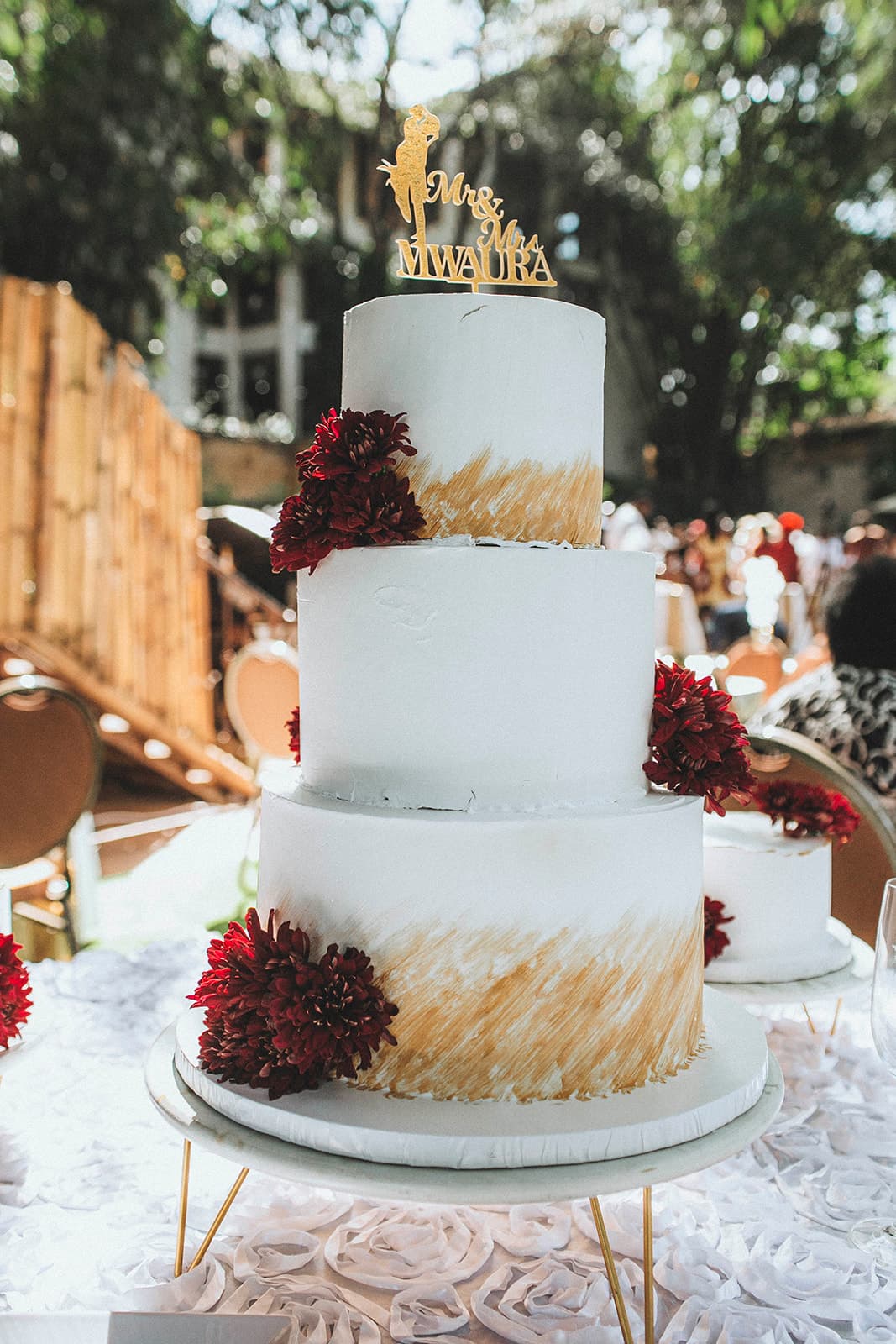 Wedding celebration moment